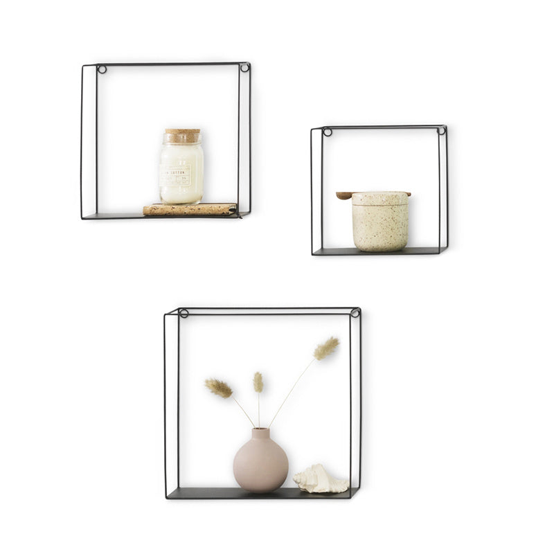Metal wall shelf - Gerona 3/set