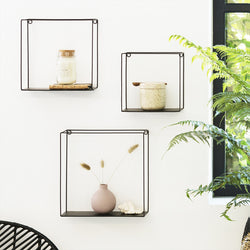 Metal wall shelf - Gerona 3/set