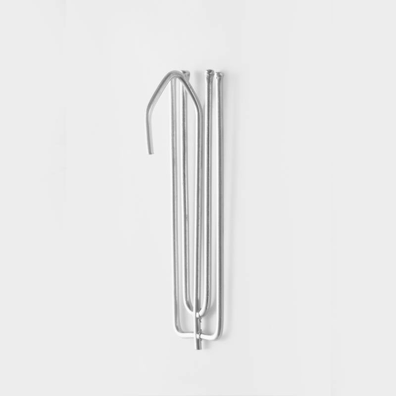 Luxury blackout curtains - Silver Grey - Hooks