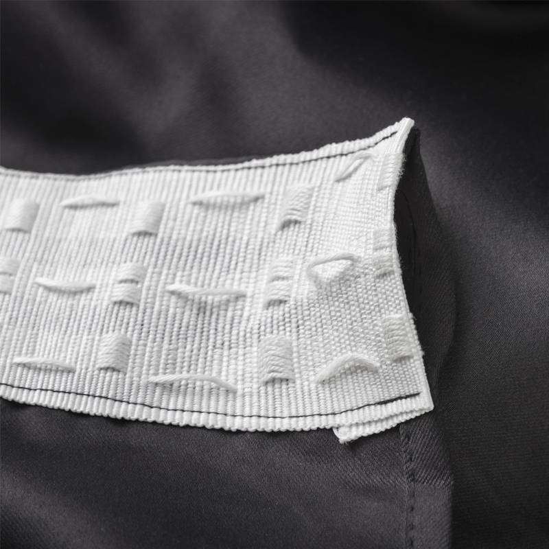 Luxury blackout curtains - Silver Grey - Hooks