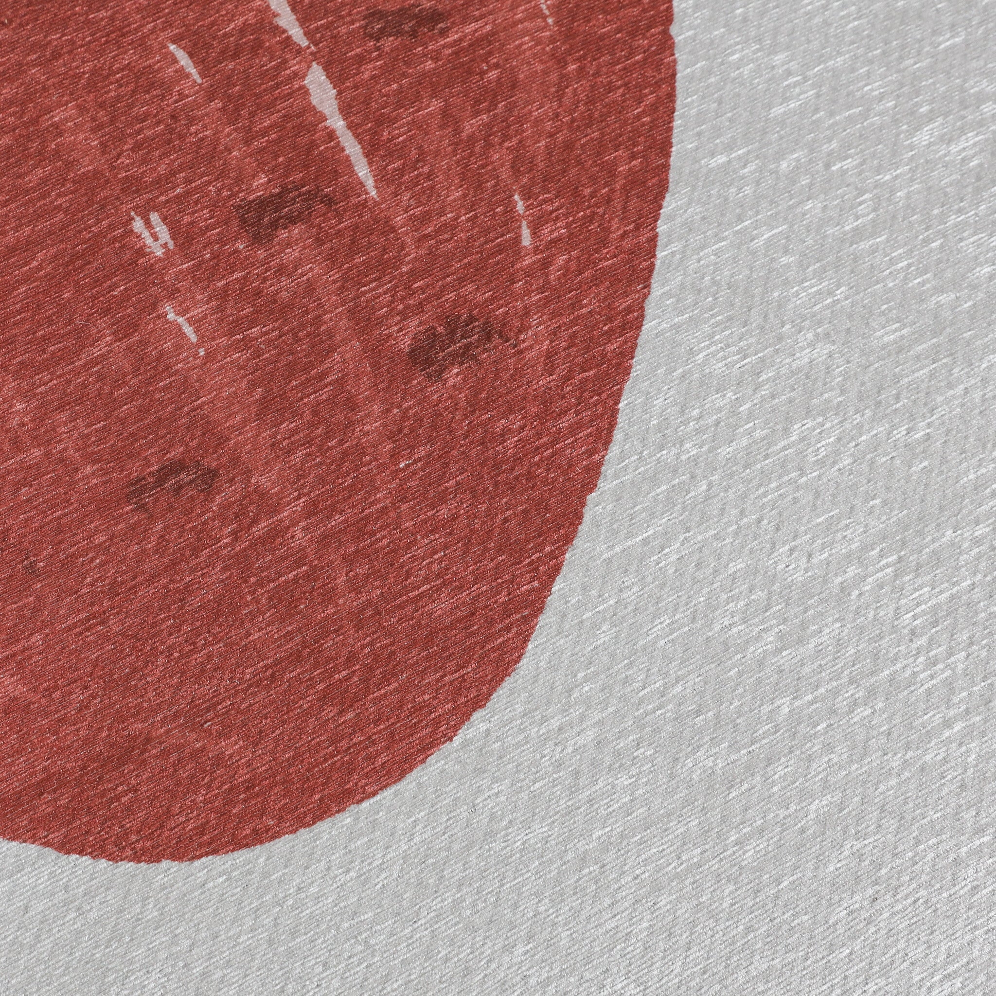 Washable children's rug - Mick Aardbei Red