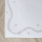 Washable children's rug - Mick Aardbei Red