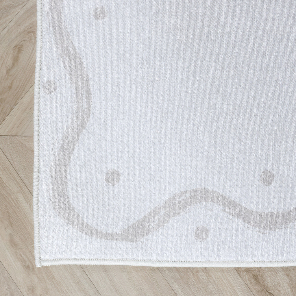 Washable children's rug - Mick Cherry Red