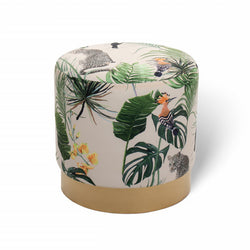 Velvet pouf - Beau Deluxe Toekan