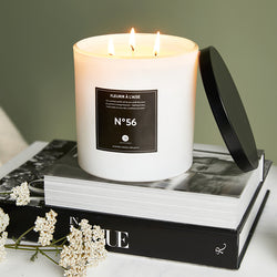 Luxury scented candle - Nº56 Jasmine/Blossom