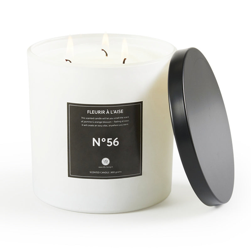 Luxury scented candle - Nº56 Jasmine/Blossom