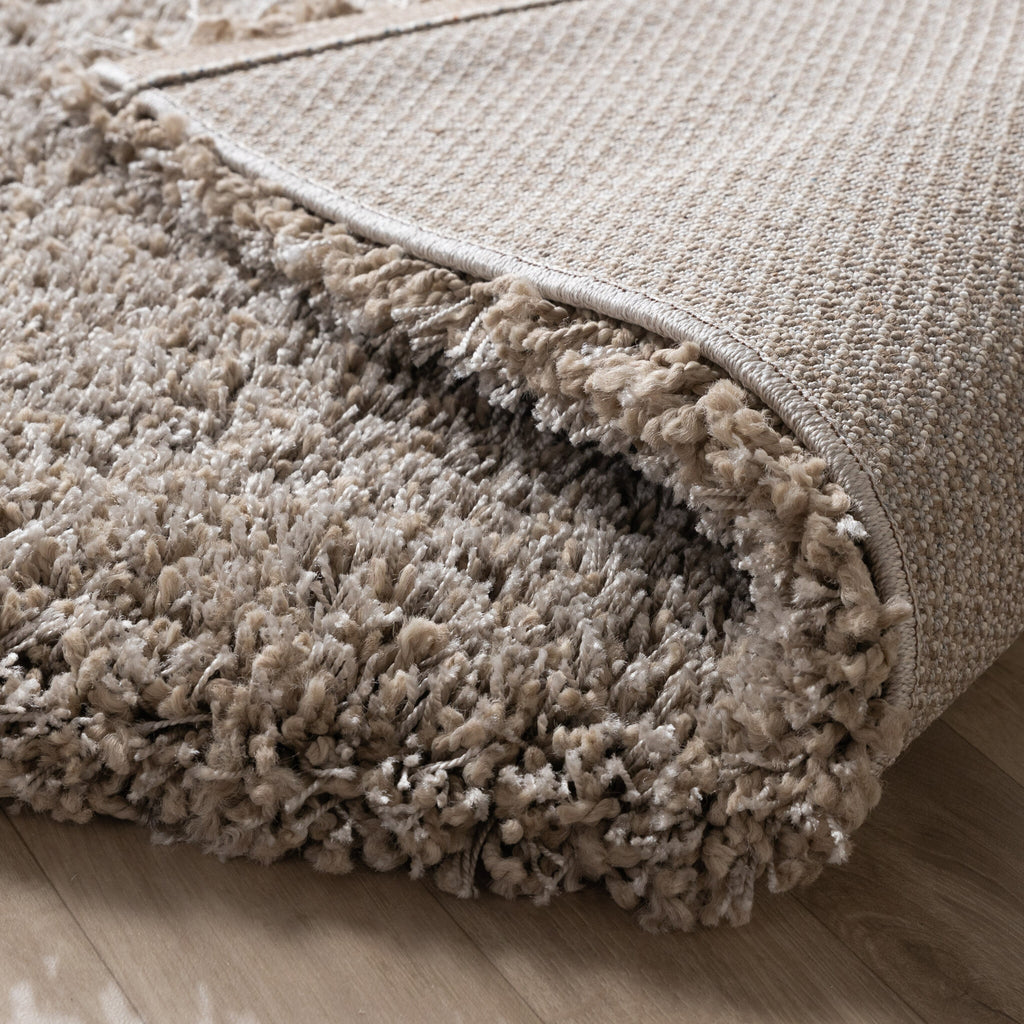 Luxury high-pile rug - Yves Taupe