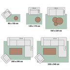Luxury high-pile rug - Yves Taupe