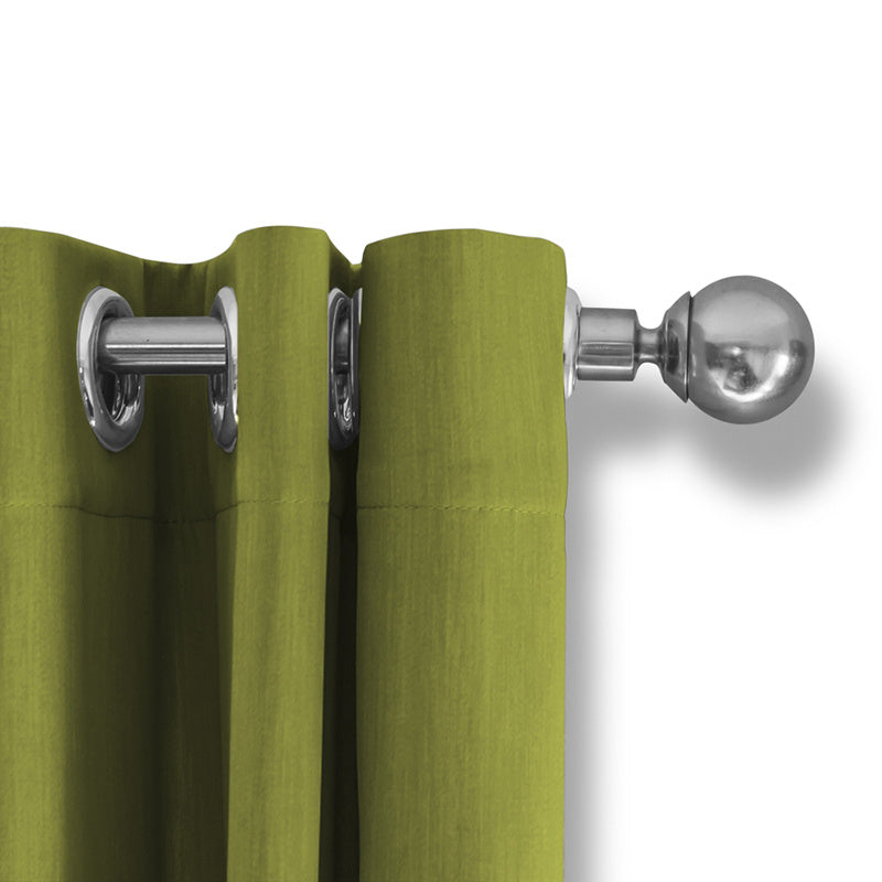 Luxury blackout curtains - Mint - Rings