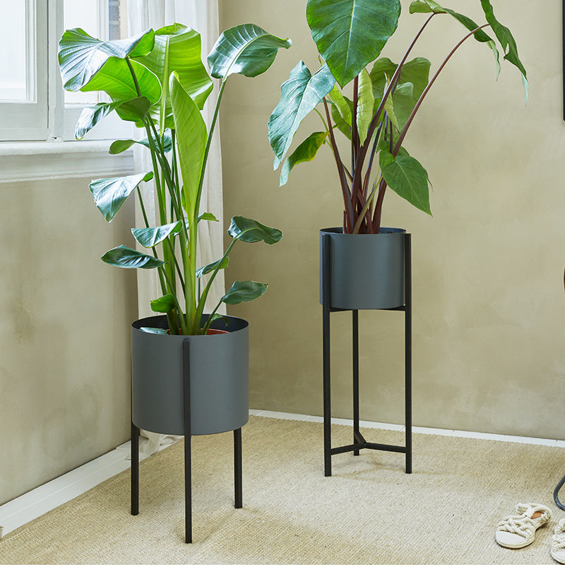 Planter - Delphine Black High