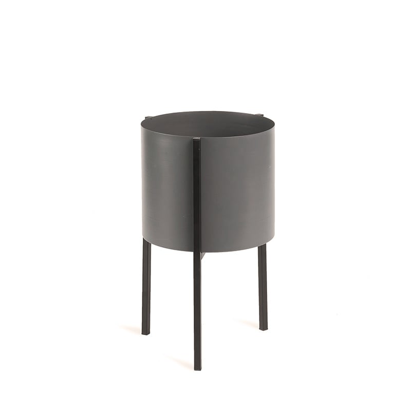 Planter - Delphine Black Low