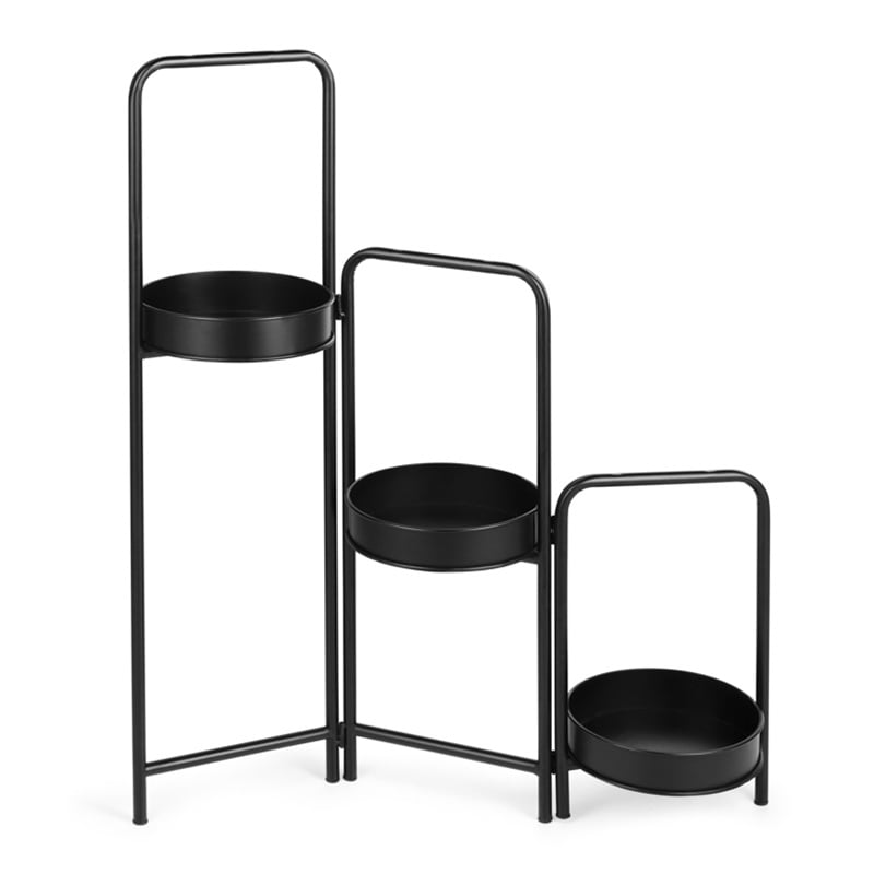 Metal planter - Rose Trap black