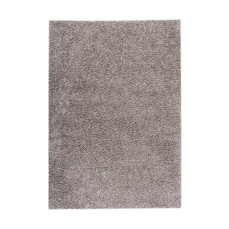 High-pile rug - Solid Light Grey