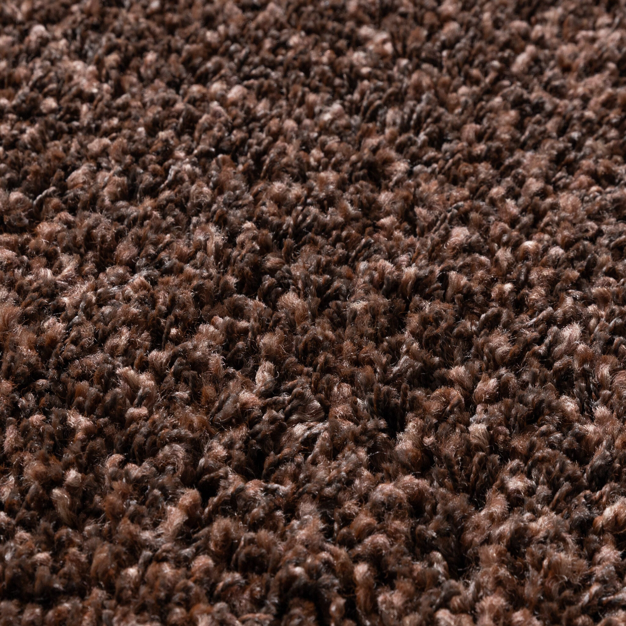 Round high-pile rug - Yves Brown