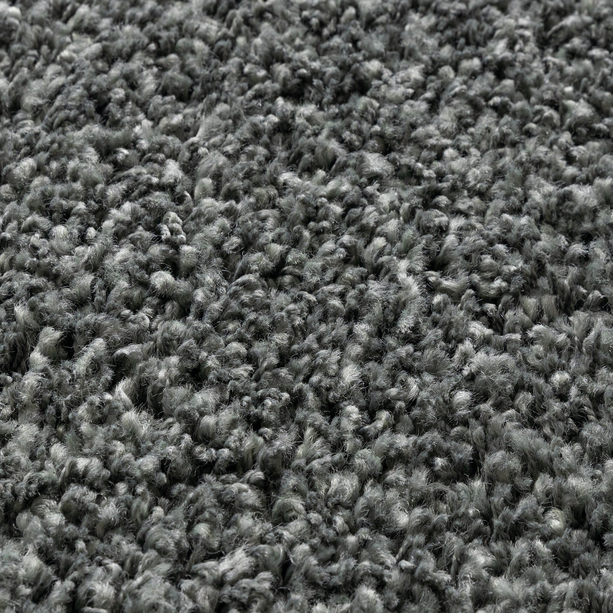 Round high-pile rug - Yves Green