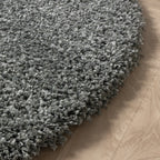 Round high-pile rug - Yves Green