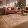 Vintage rug - Sage Medallion Terracotta