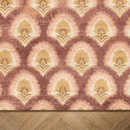 Vintage rug - Sage Pattern Terracotta