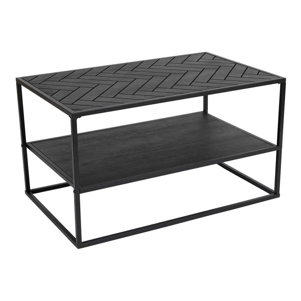 Coffee table - Dijon Herringbone Black