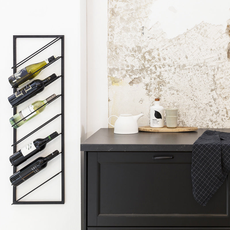 Wine rack LaVino - Metal black