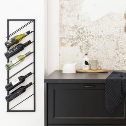 Wine rack LaVino - Metal black