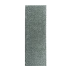 High-pile runner - Solid Blue/Green