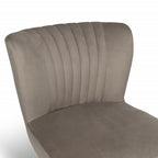 Velvet armchair - Sophie Cream