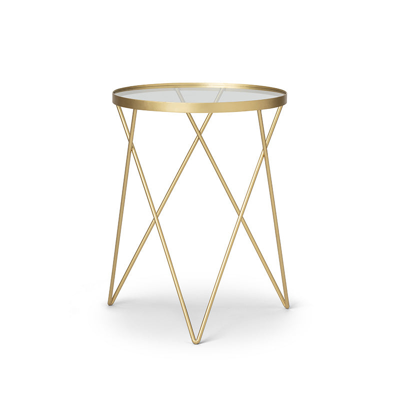 Side table - Emily gold