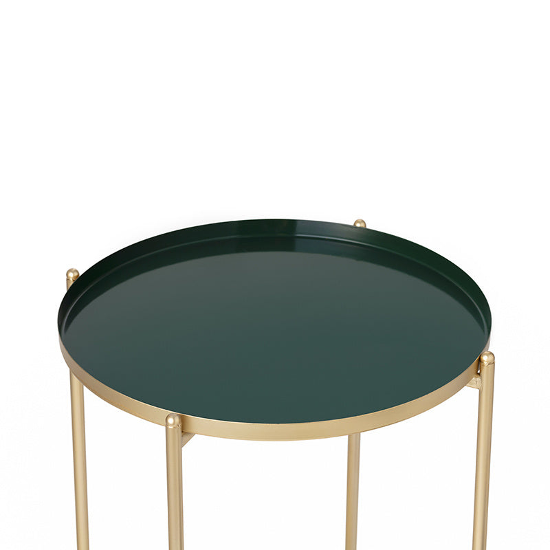 Side table - Ella gold green