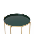 Side table - Ella gold green
