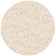 Round high-pile rug - Twilight cream/white 6926
