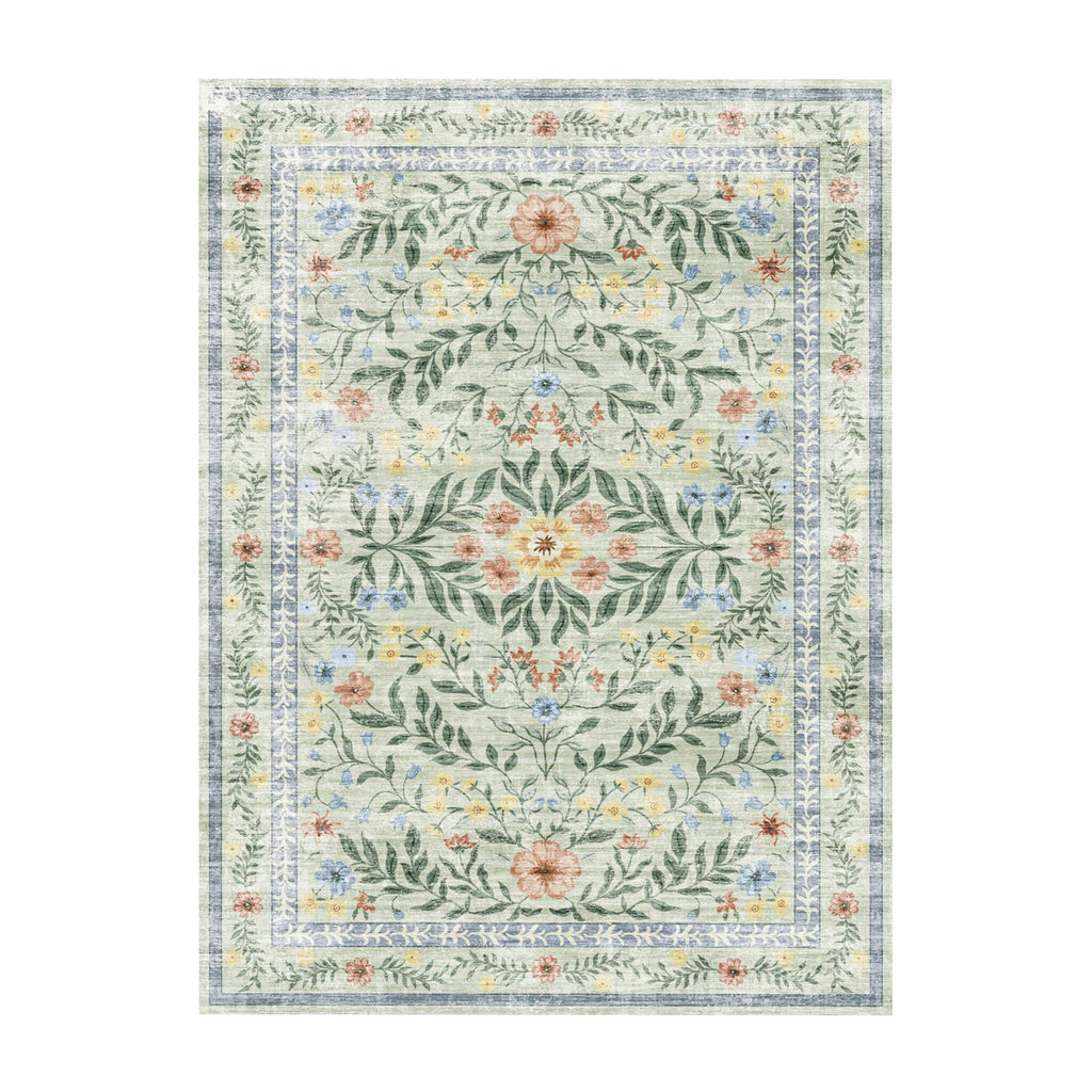 Vintage outdoor rug - Luana Dark Green
