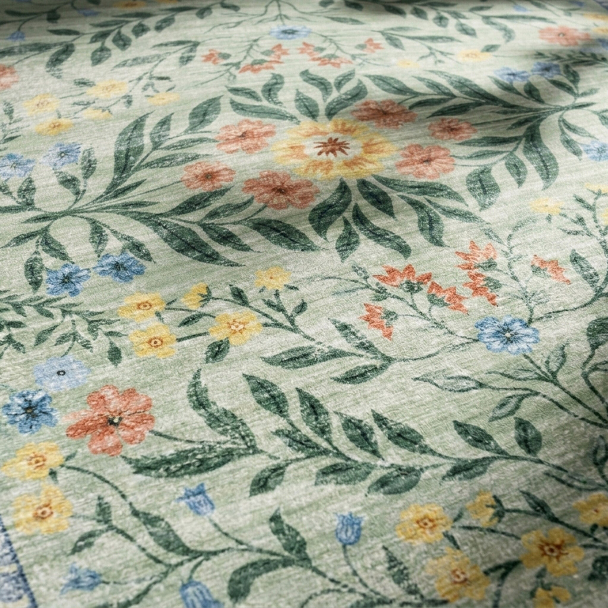 Vintage outdoor rug - Luana Dark Green