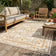 Vintage outdoor rug - Luana Yellow