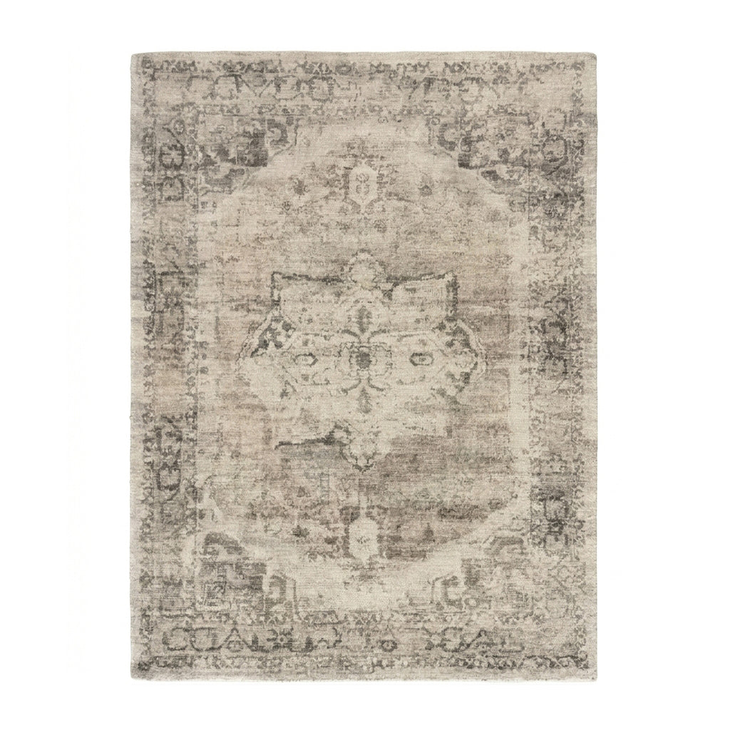 Vintage rug - Kyra Medaillon Cream