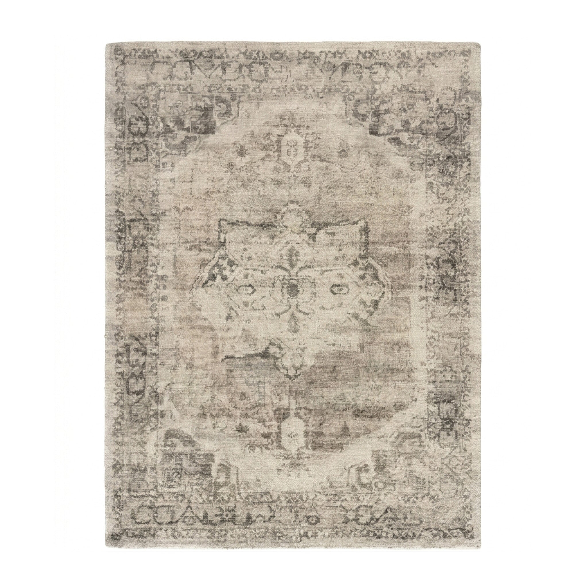 Vintage rug - Kyra Medaillon Cream