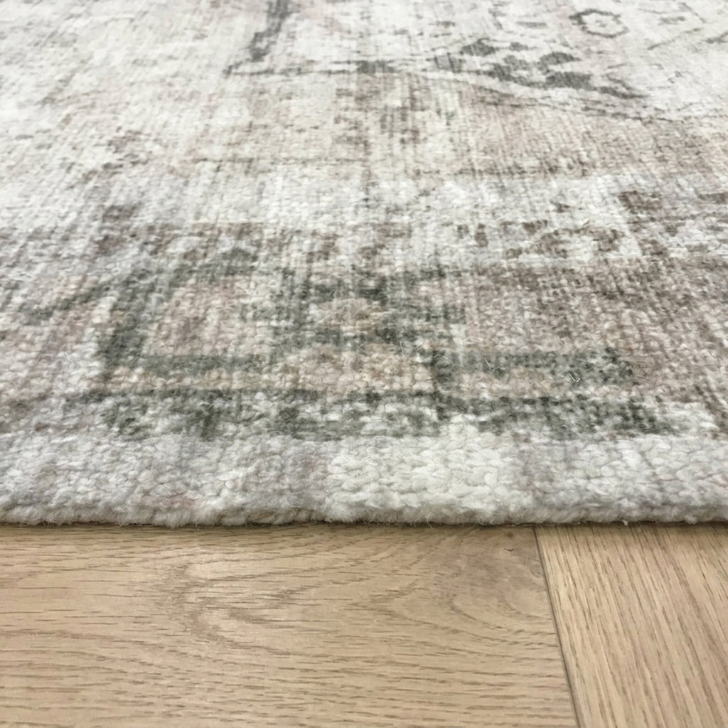 Vintage rug - Kyra Medaillon Cream