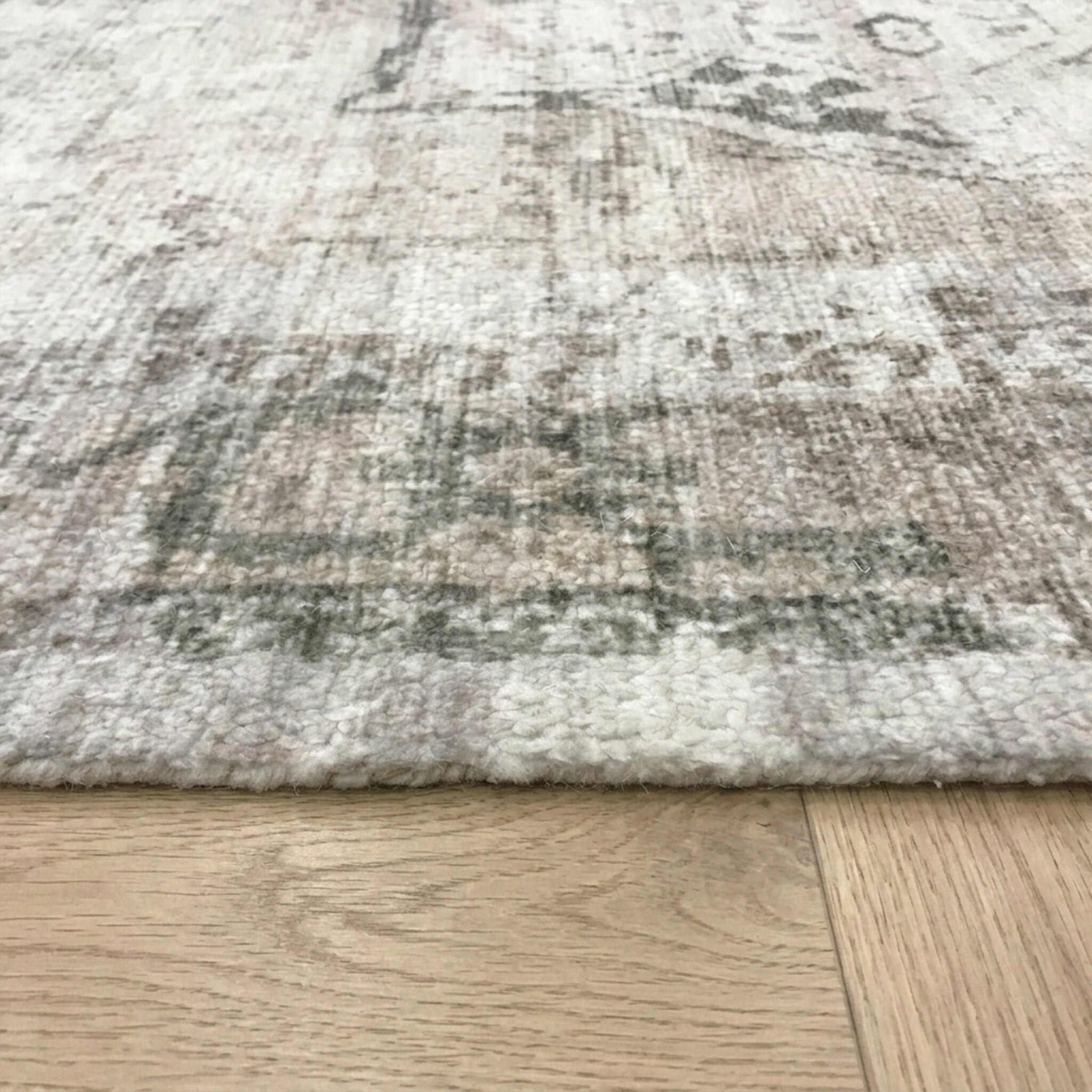 Vintage rug - Kyra Medaillon Cream