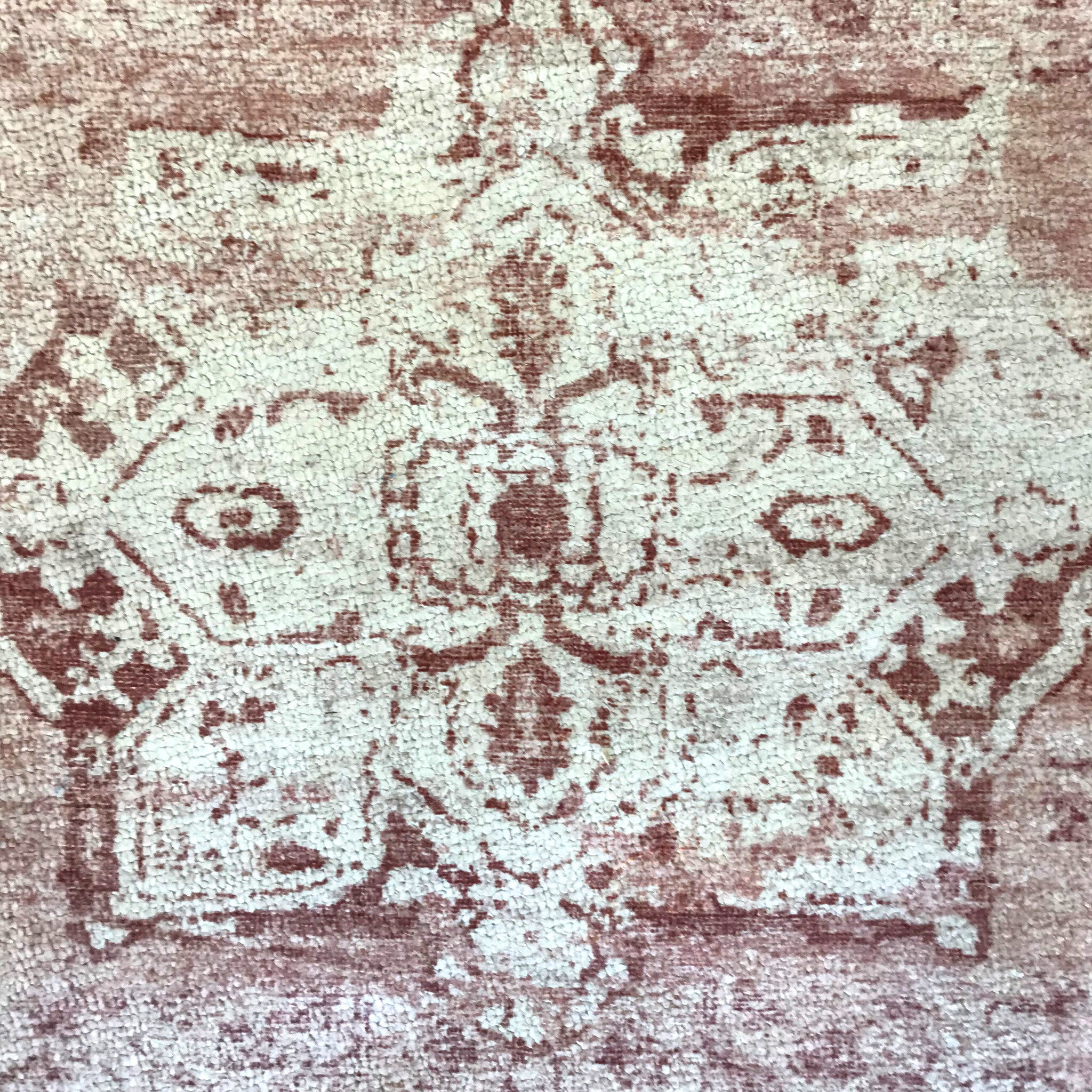 Vintage rug - Kyra Medaillon Pink