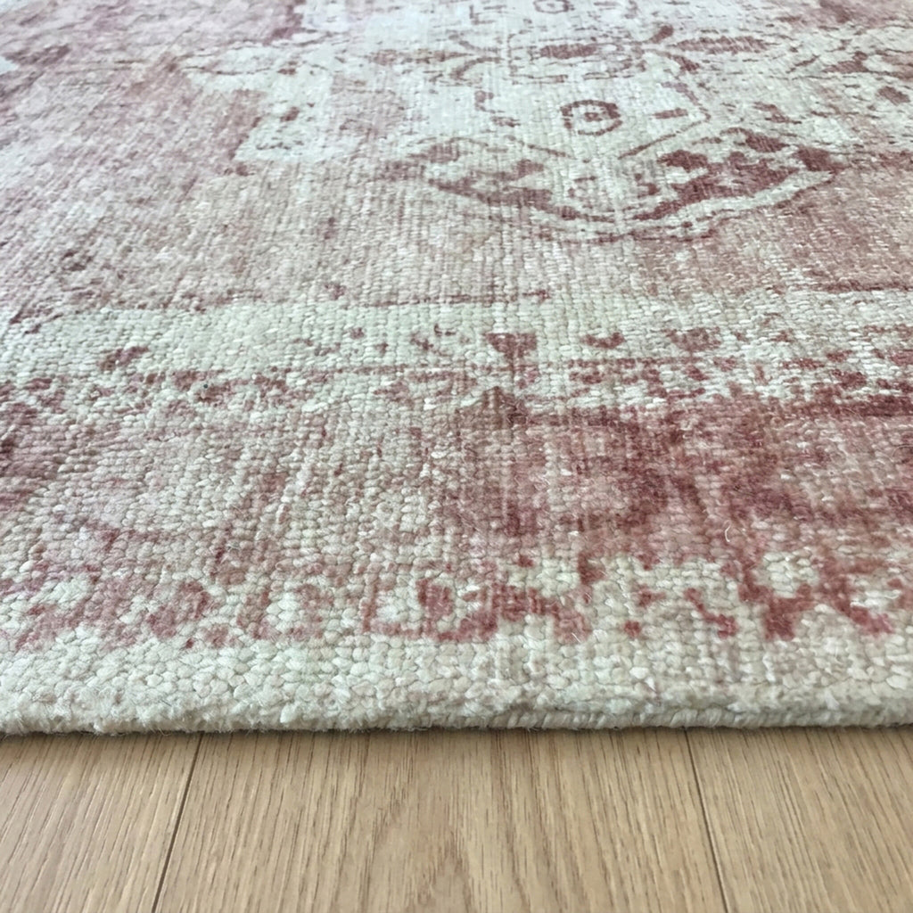 Vintage rug - Kyra Medaillon Pink