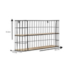 Vintage wall shelf - Rectangle