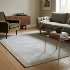 Low-pile rug - Lucien Border Beige