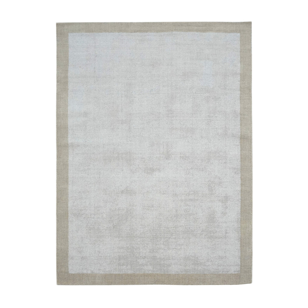 Low-pile rug - Lucien Border Beige