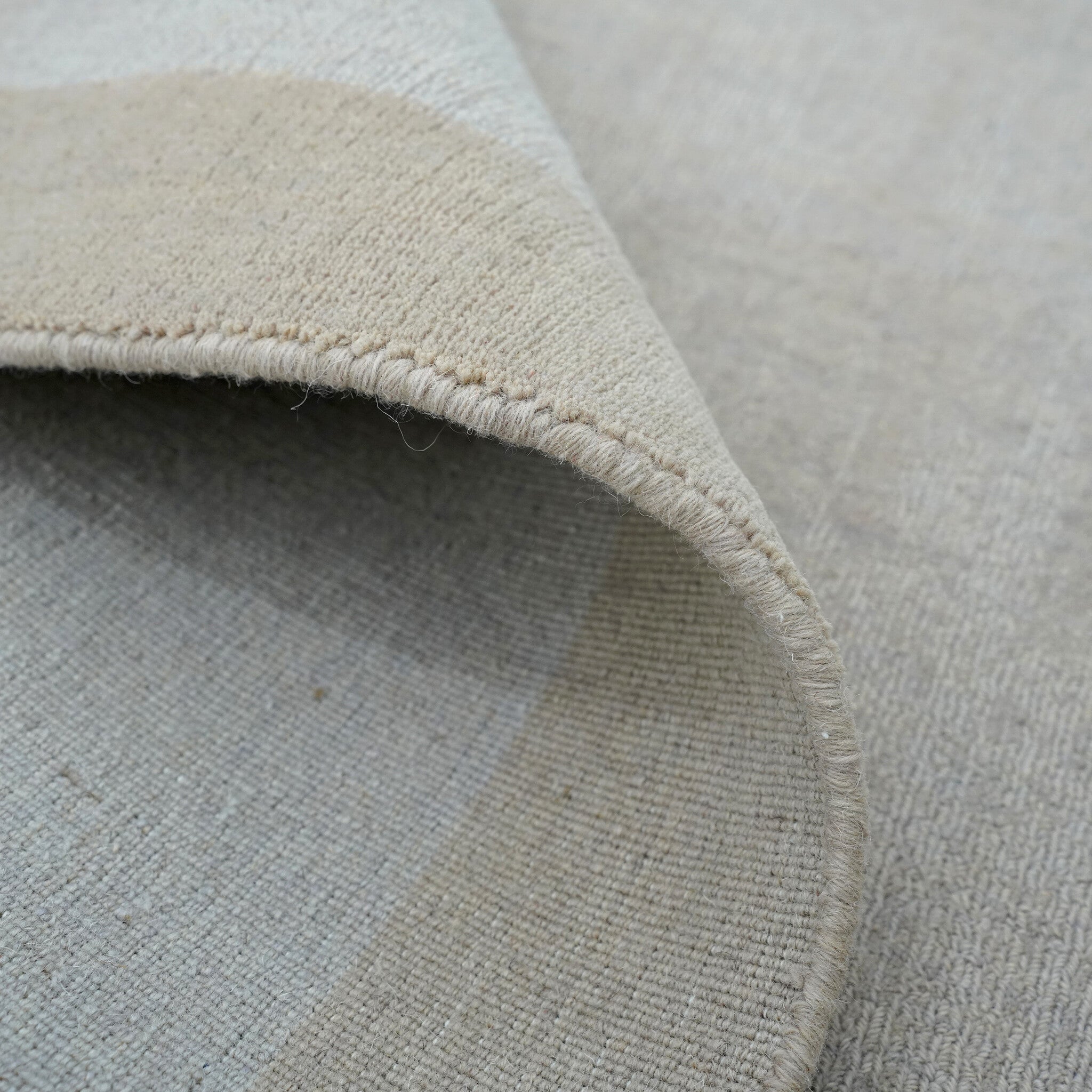 Low-pile rug - Lucien Border Beige