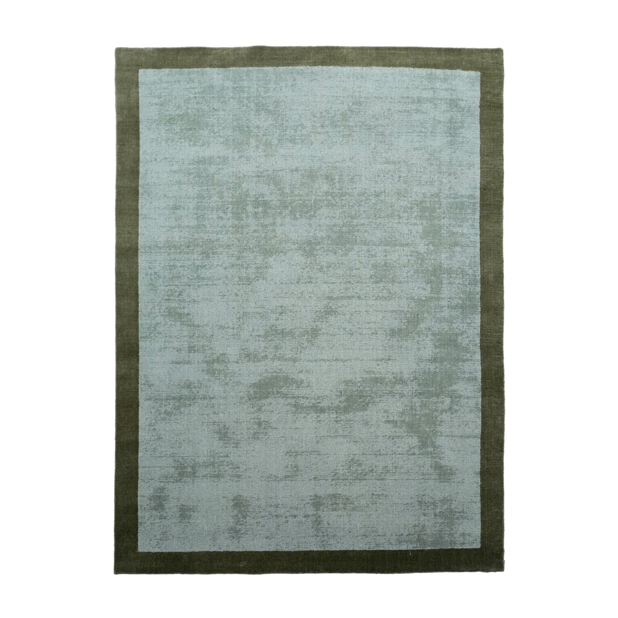 Low-pile rug - Lucien Border Green